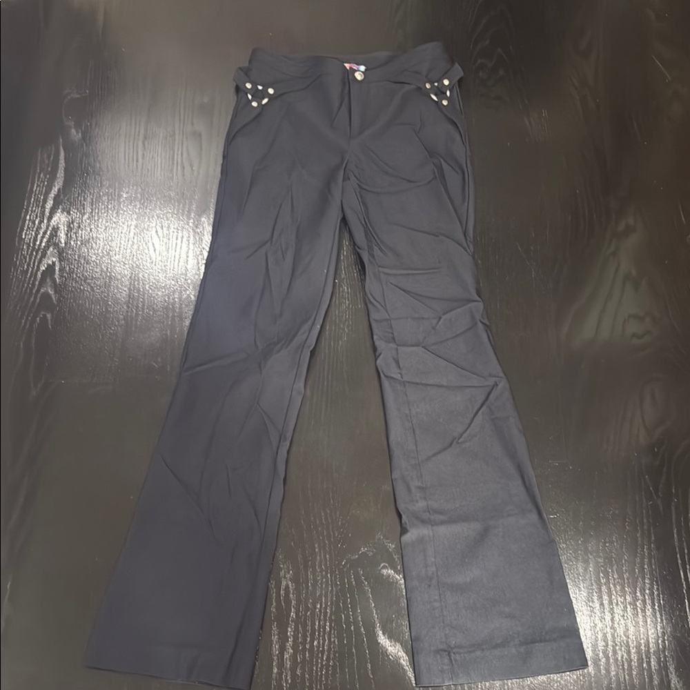 Urban Outfitters Black Pants With Button Details (Like New)